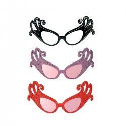 Αποκριάτικα Γυαλιά σε 3 Χρώματα